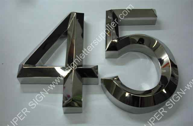 prismatic polished steel number